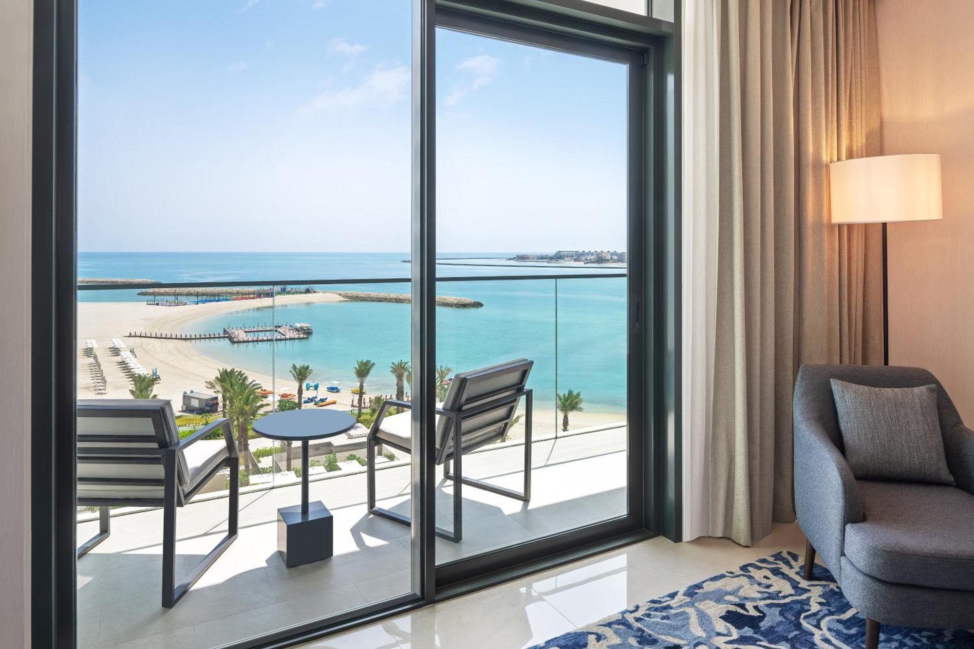 Address Beach Resort Bahrain Manama Exterior photo View from a guest room